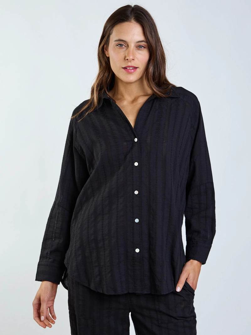 BLUSA ML GILI NEGRO MUJER MAUI AND SONS - 7