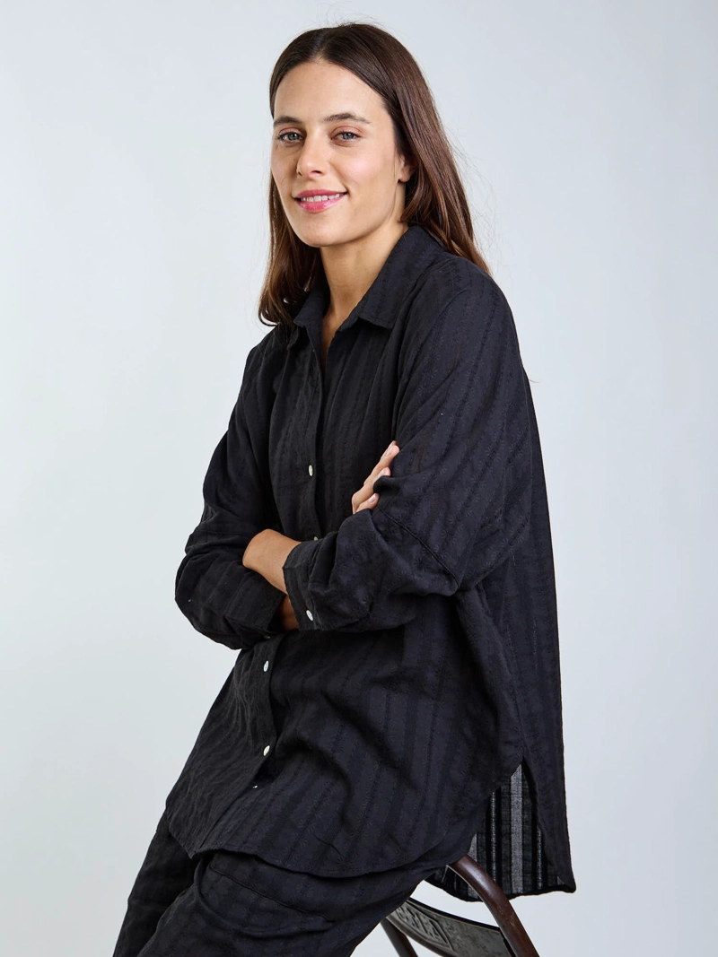 BLUSA ML GILI NEGRO MUJER MAUI AND SONS - 8