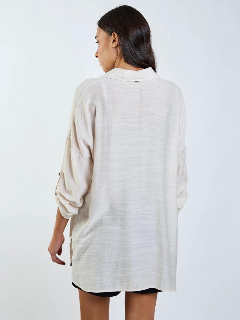 BLUSA ML KY CO BEIGE MUJER MAUI AND SONS - 2
