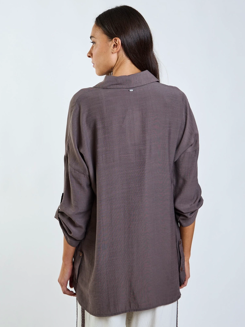 BLUSA ML KY CO CAFE MUJER MAUI AND SONS - 2