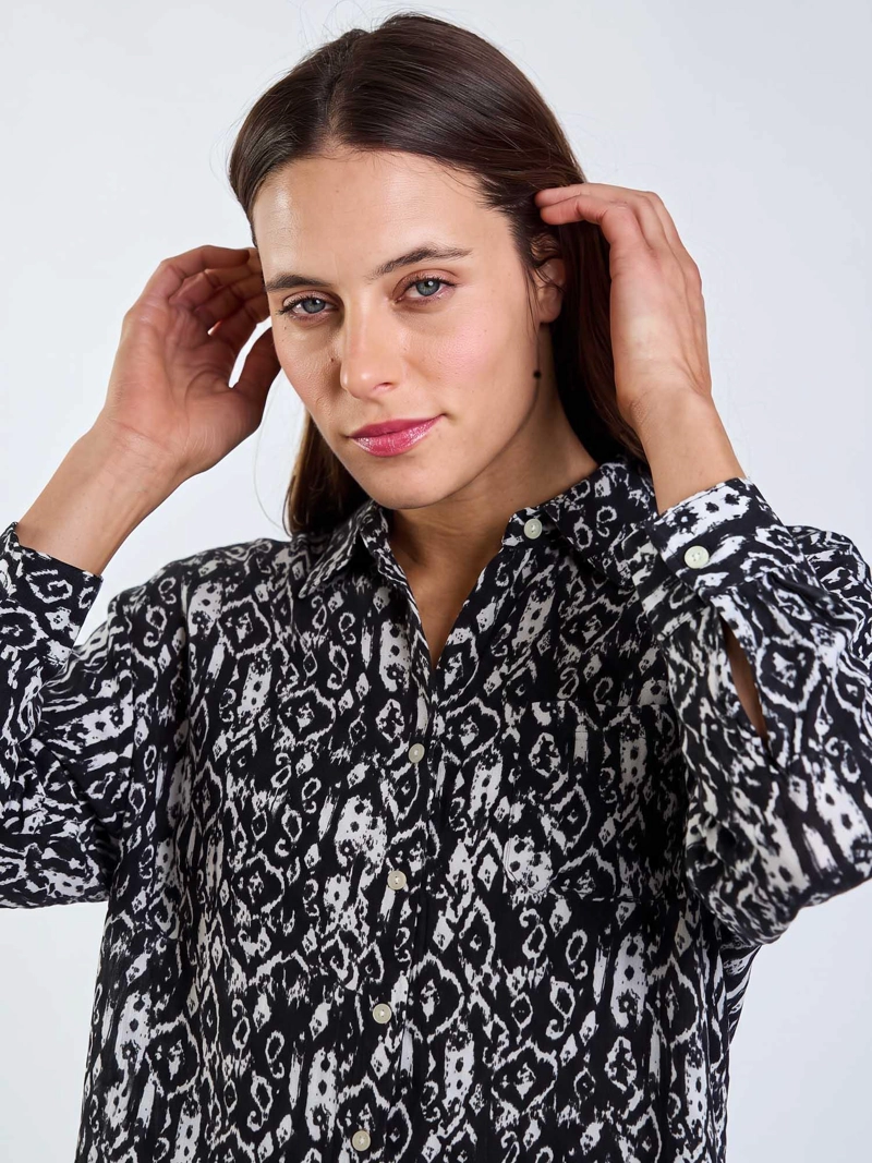BLUSA ML CALA SAONA MULTICOLOR MUJER MAUI AND SONS - 4