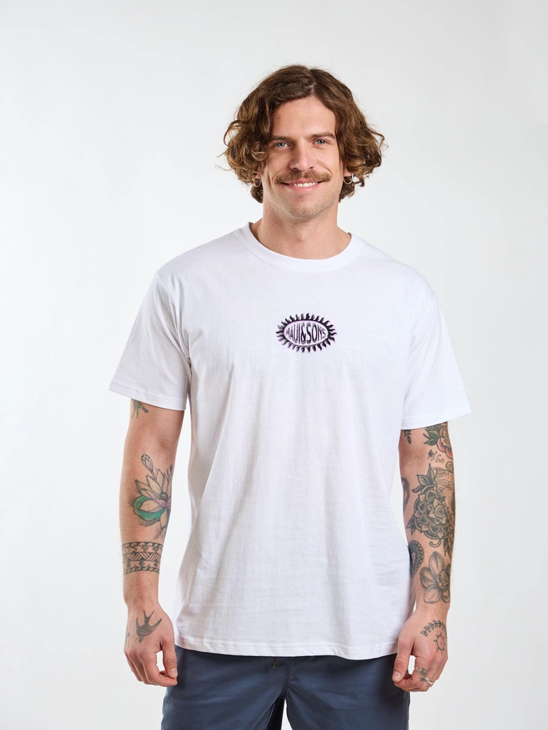 POLERA MC DRIFTER BLANCO HOMBRE MAUI AND SONS - 1