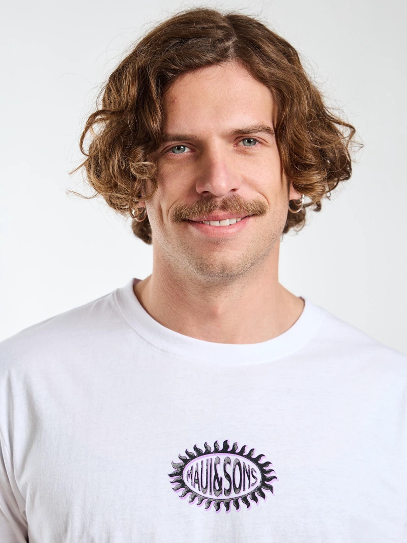 POLERA MC DRIFTER BLANCO HOMBRE MAUI AND SONS - 4
