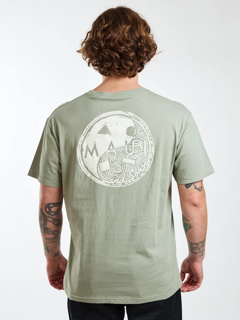 POLERA MC BREEZE VERDE HOMBRE MAUI AND SONS - 2