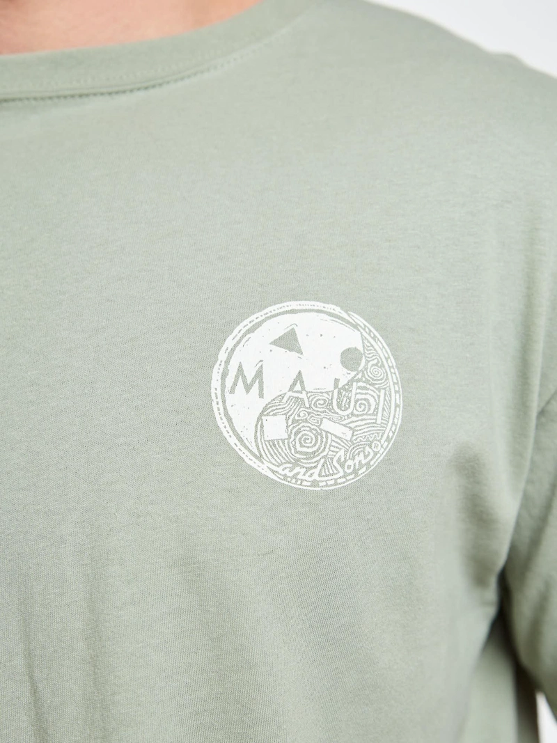 POLERA MC BREEZE VERDE HOMBRE MAUI AND SONS - 5