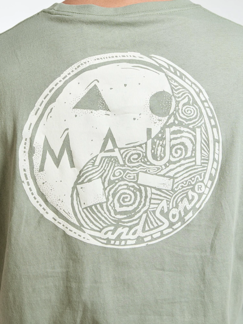 POLERA MC BREEZE VERDE HOMBRE MAUI AND SONS - 6