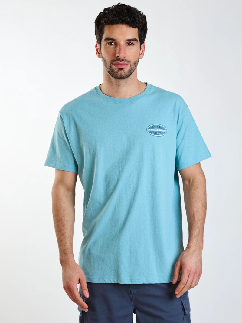 POLERA MC DRIFT CELESTE HOMBRE MAUI AND SONS - 1