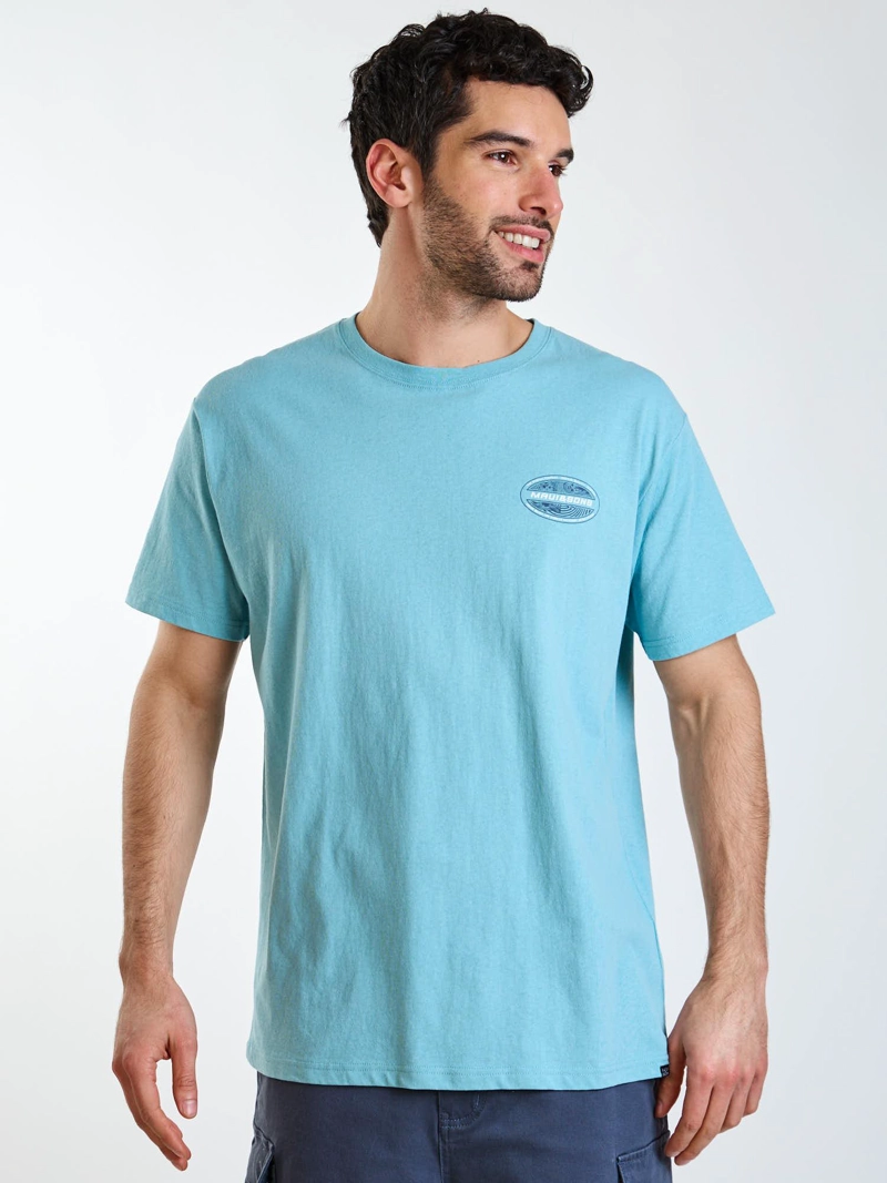 POLERA MC DRIFT CELESTE HOMBRE MAUI AND SONS - 7