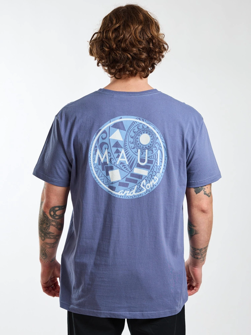 POLERA MC LAGOON CELESTE HOMBRE MAUI AND SONS - 2