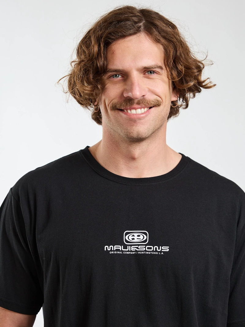 POLERA MC VIBES NEGRO HOMBRE MAUI AND SONS - 4