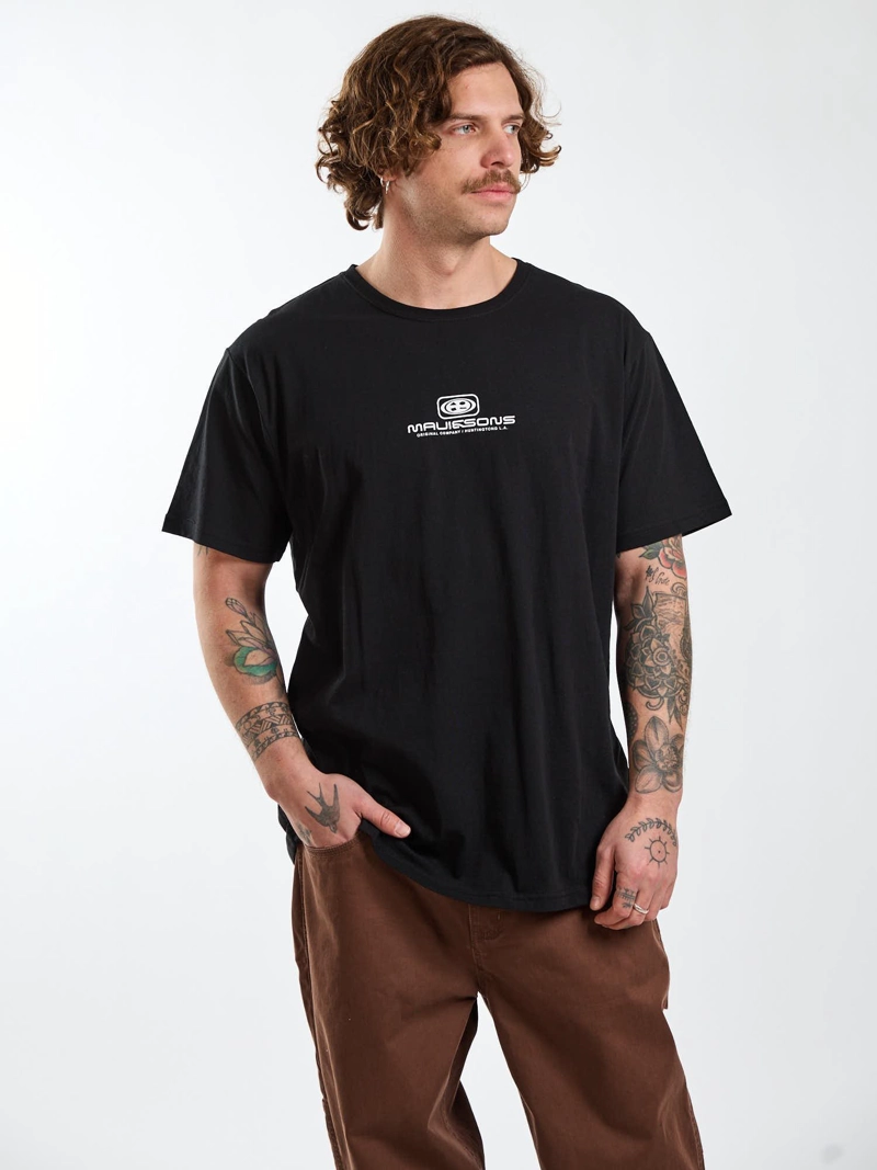 POLERA MC VIBES NEGRO HOMBRE MAUI AND SONS - 6