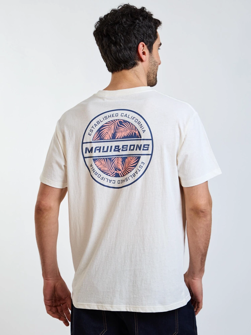 POLERA MC SPIRIT BLANCO HOMBRE MAUI AND SONS - 2