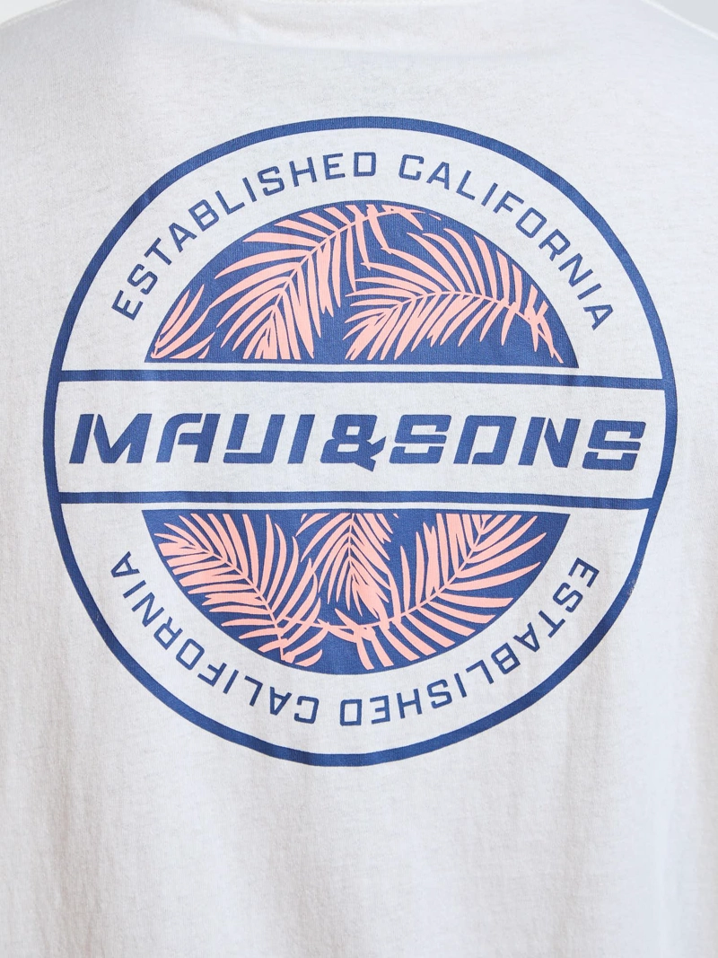 POLERA MC SPIRIT BLANCO HOMBRE MAUI AND SONS - 4