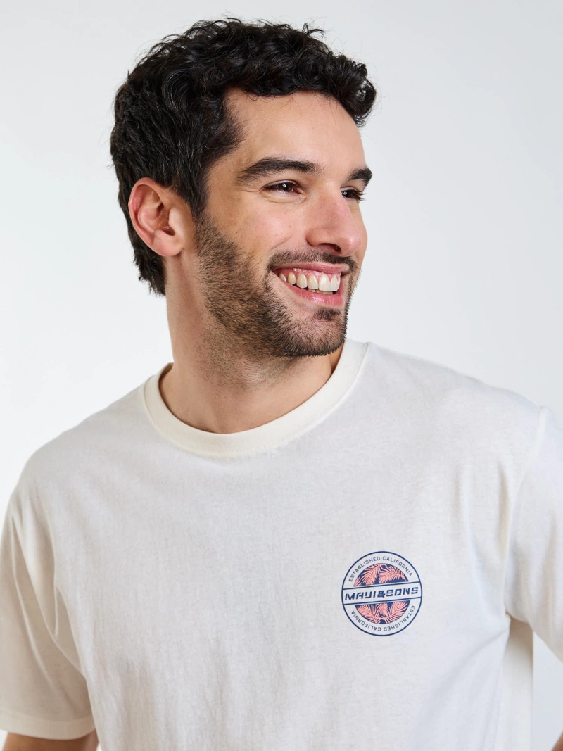 POLERA MC SPIRIT BLANCO HOMBRE MAUI AND SONS - 5