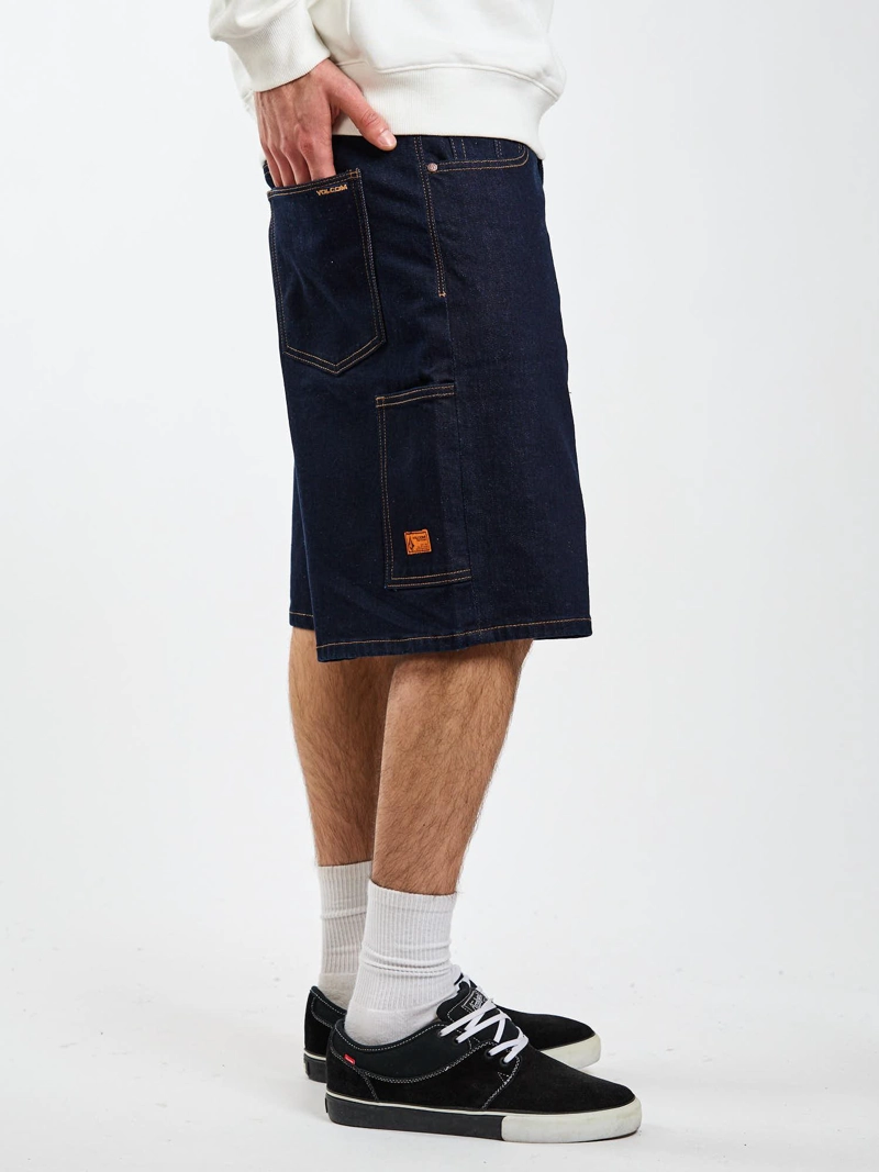 BERMUDA LOOSE VOLTAGE NAVY HOMBRE VOLCOM - 2