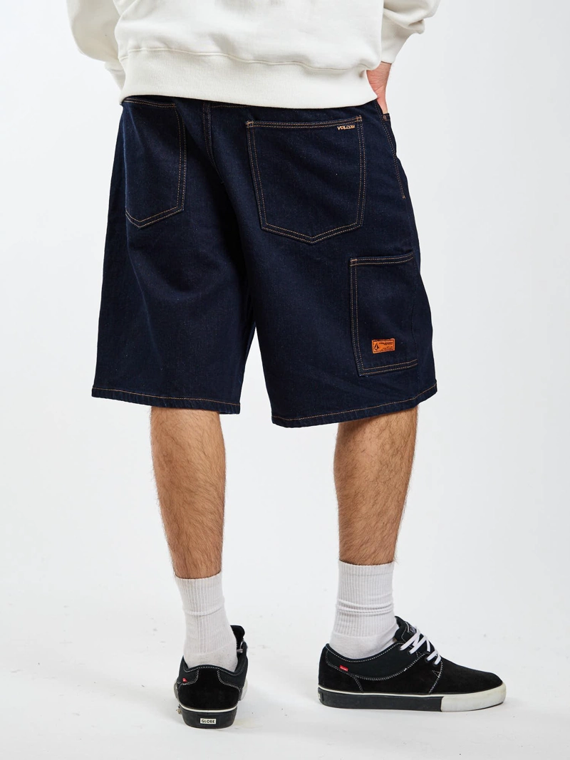 BERMUDA LOOSE VOLTAGE NAVY HOMBRE VOLCOM - 3