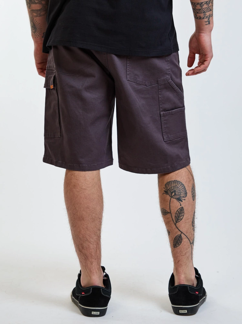 BERMUDA BAGGY STATIC GRIS HOMBRE VOLCOM - 3