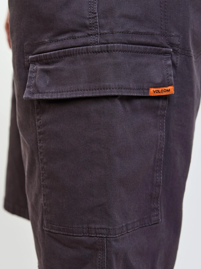 BERMUDA BAGGY STATIC GRIS HOMBRE VOLCOM - 5