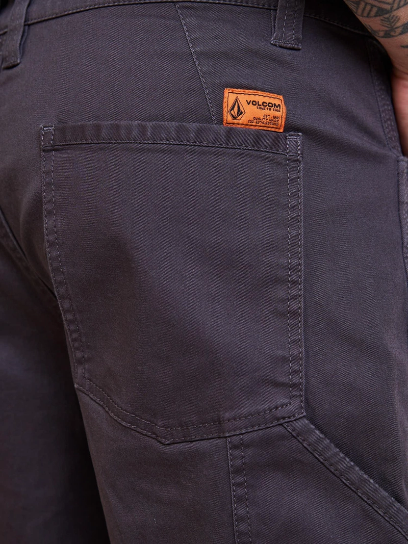 BERMUDA BAGGY STATIC GRIS HOMBRE VOLCOM - 6