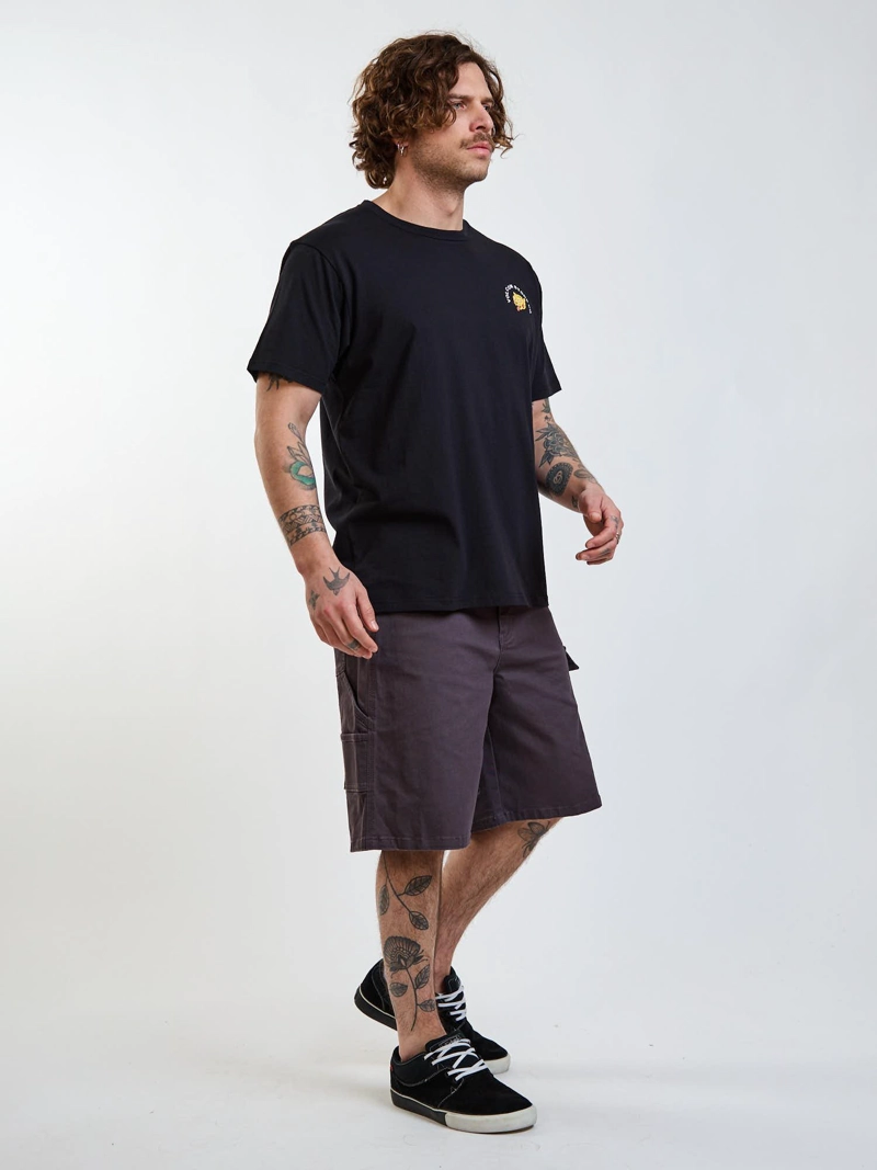 BERMUDA BAGGY STATIC GRIS HOMBRE VOLCOM - 7
