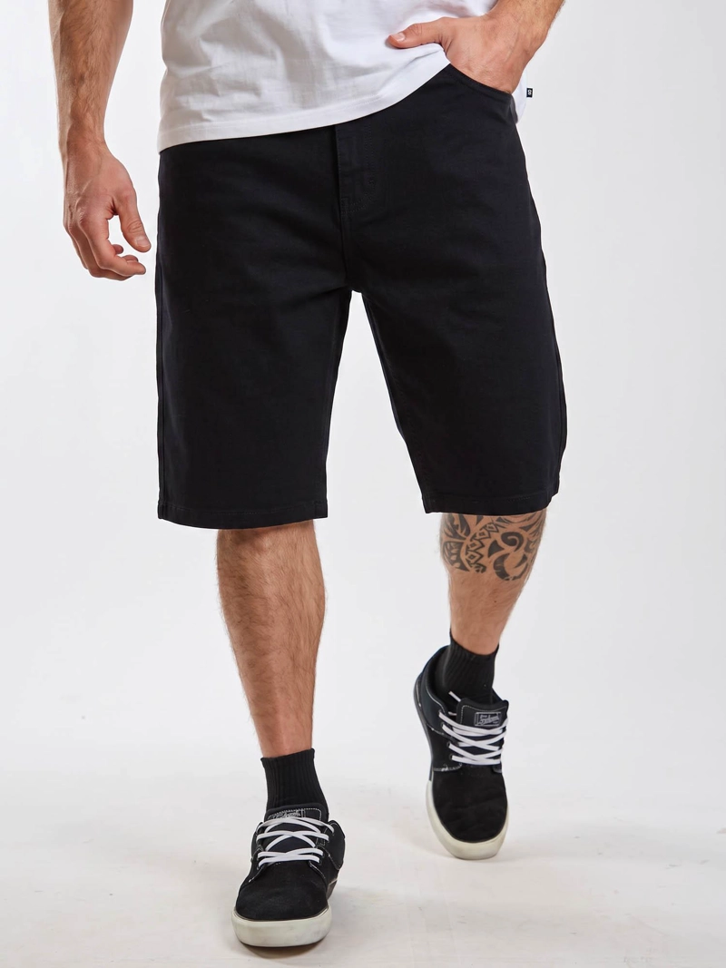 BERMUDA BAGGY SANDBAR NEGRO HOMBRE RUSTY - 1