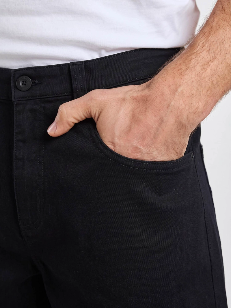 BERMUDA BAGGY SANDBAR NEGRO HOMBRE RUSTY - 4