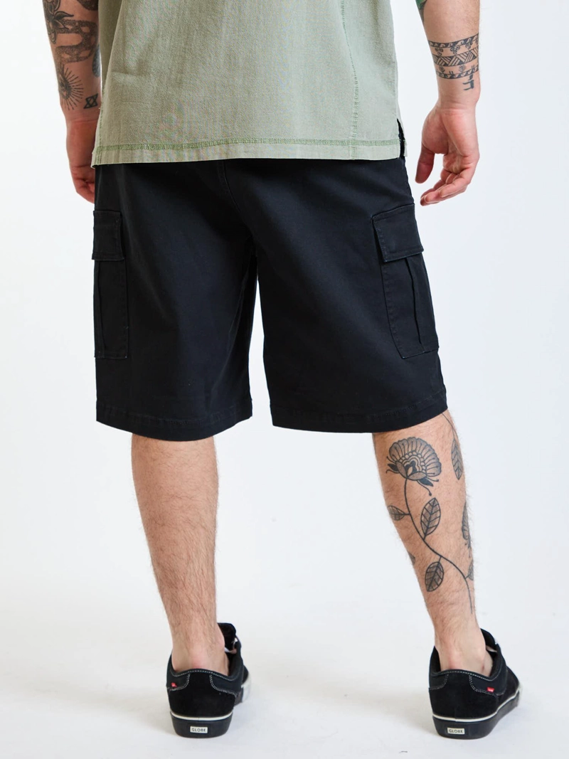 BERMUDA BAGGY HEADLAND NEGRO HOMBRE RUSTY - 3