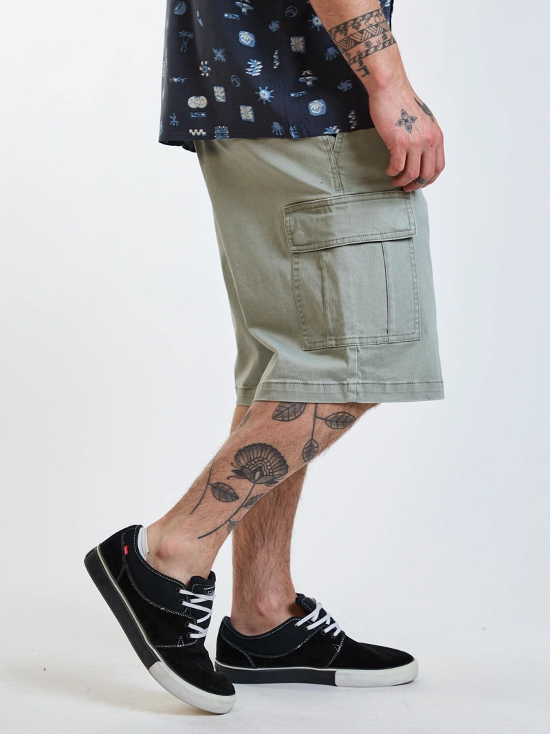 BERMUDA BAGGY HEADLAND BEIGE HOMBRE RUSTY - 2