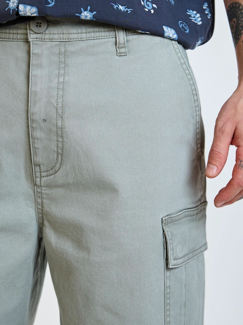 BERMUDA BAGGY HEADLAND BEIGE HOMBRE RUSTY - 4