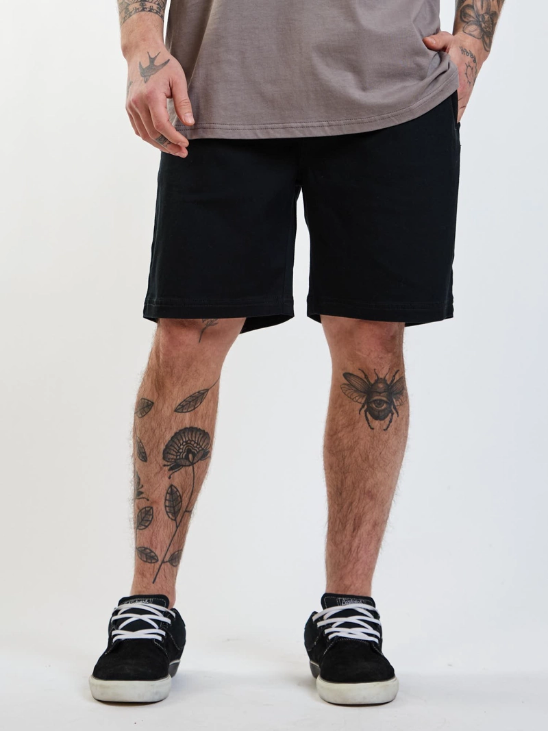 BERMUDA METHOD NEGRO HOMBRE VOLCOM - 1