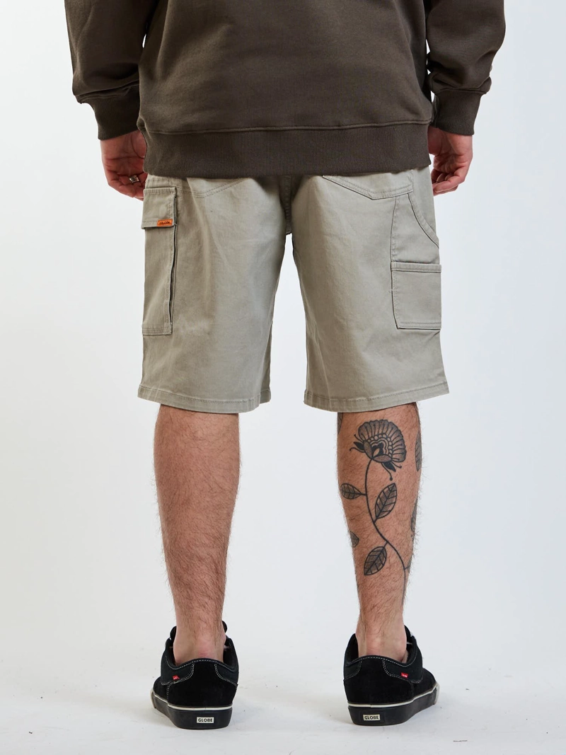 BERMUDA BAGGY STATIC BEIGE HOMBRE VOLCOM - 3