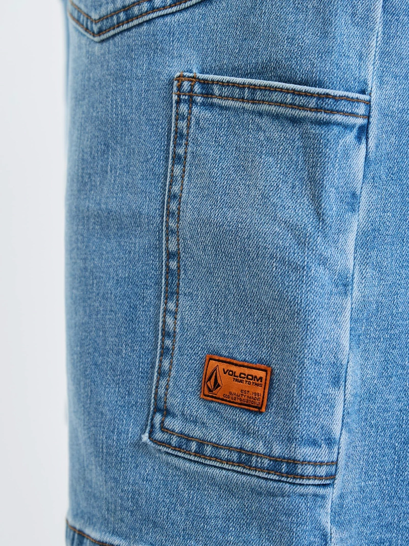 BERMUDA LOOSE VOLTAGE AZUL HOMBRE VOLCOM - 5