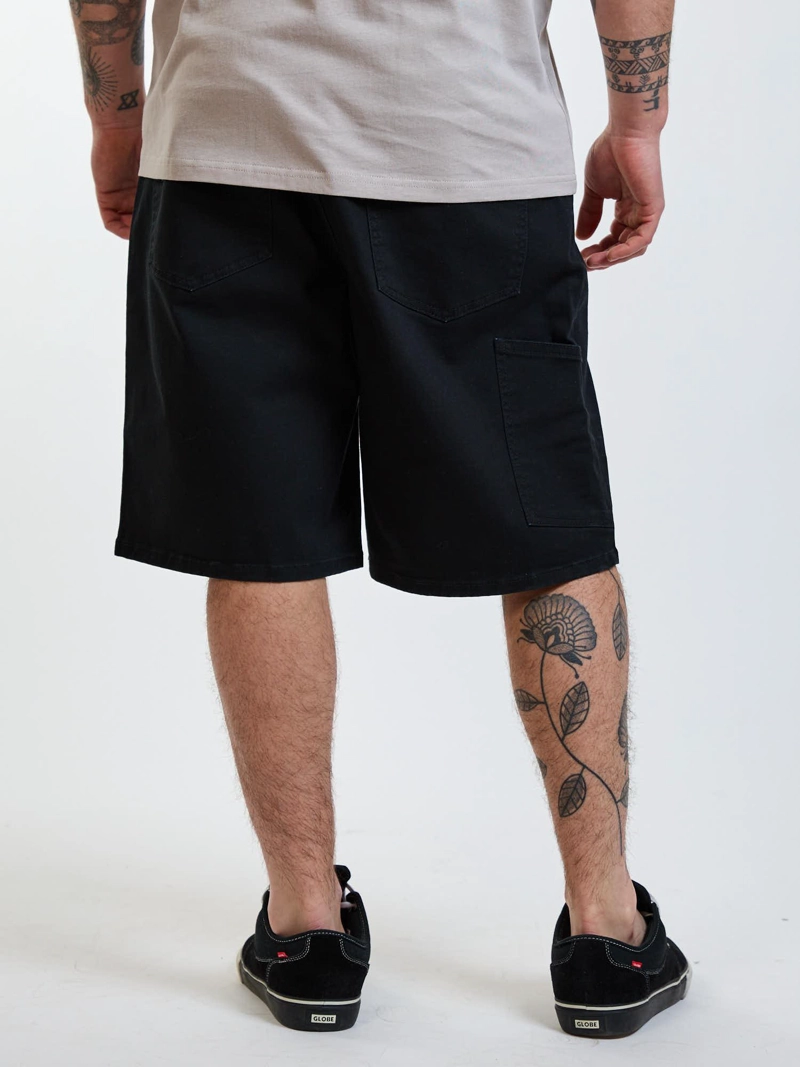 BERMUDA LOOSE OBSIDIAN NEGRO HOMBRE VOLCOM - 3