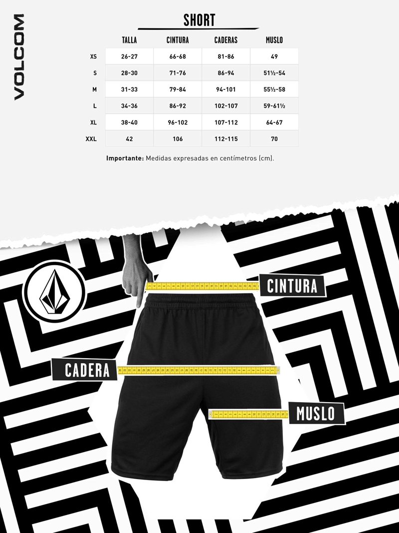 BERMUDA SECTOR AZUL HOMBRE VOLCOM - 7