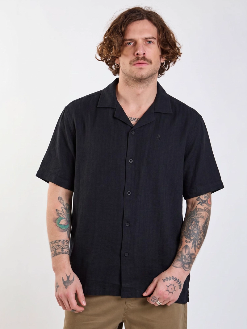 CAMISA MC APEX BEIGE HOMBRE VOLCOM - 1