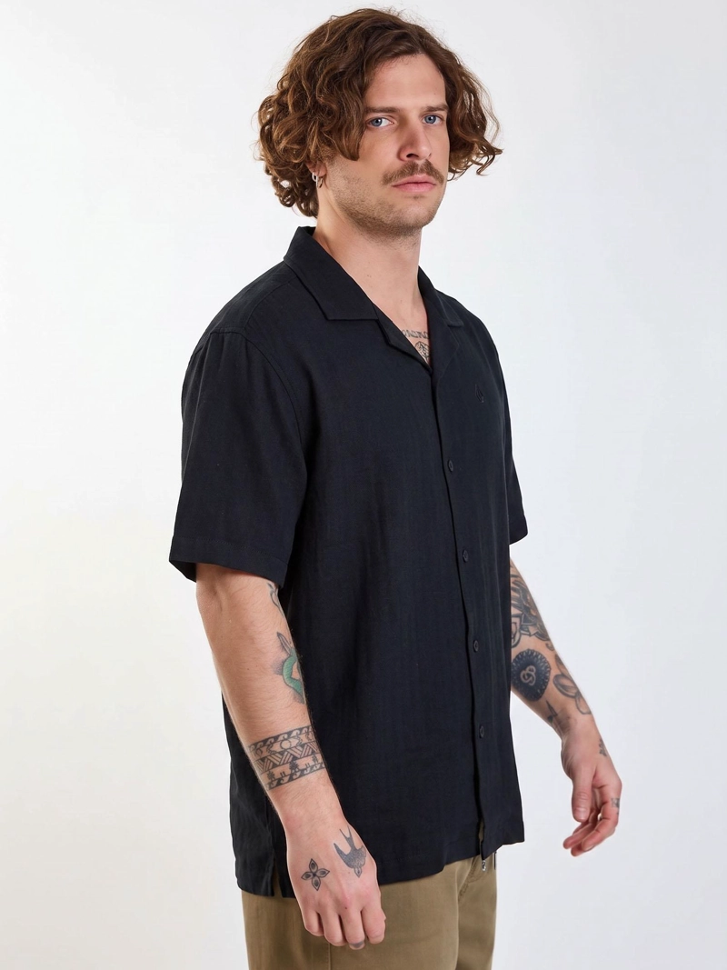 CAMISA MC APEX BEIGE HOMBRE VOLCOM - 3