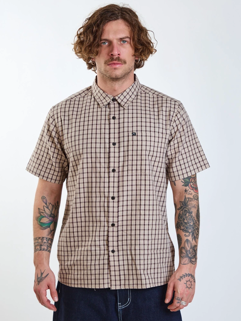 CAMISA MC OUR KIND MULTICOLOR HOMBRE RUSTY - 1