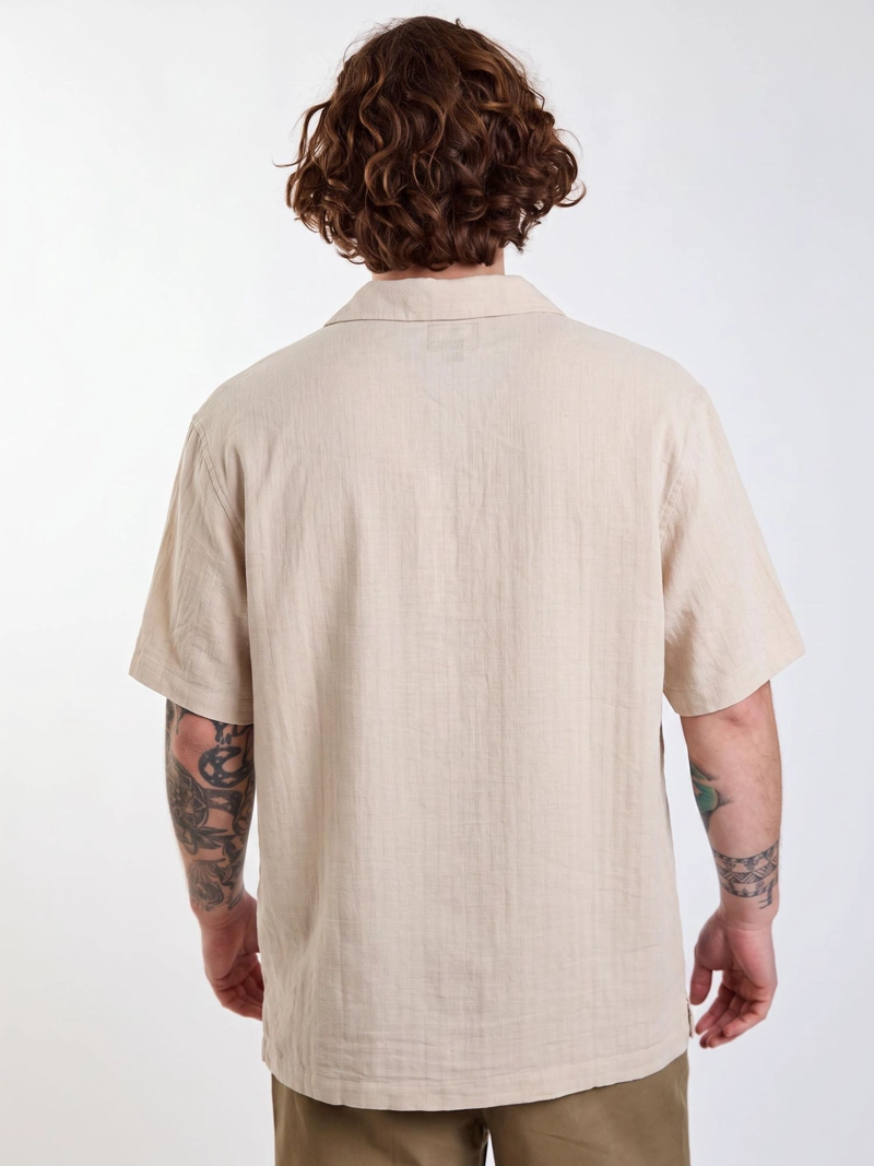 CAMISA MC APEX BEIGE HOMBRE VOLCOM - 2