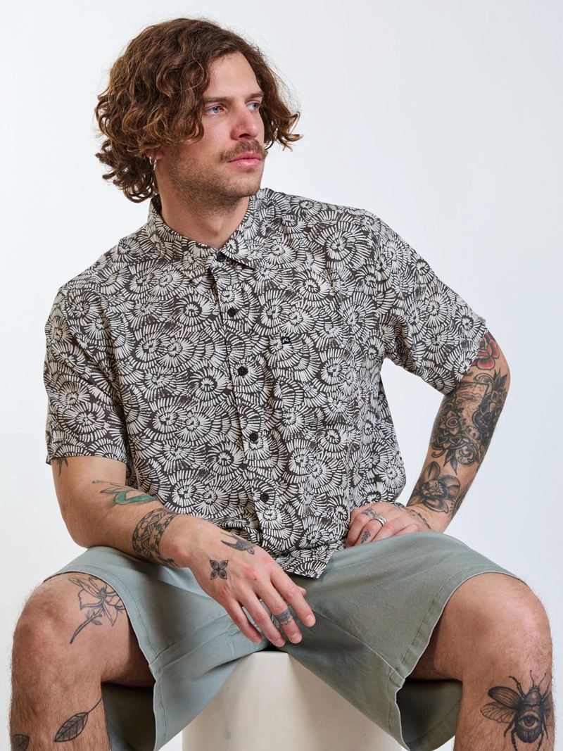 CAMISA MC ESPIRO MULTICOLOR HOMBRE RUSTY - 7