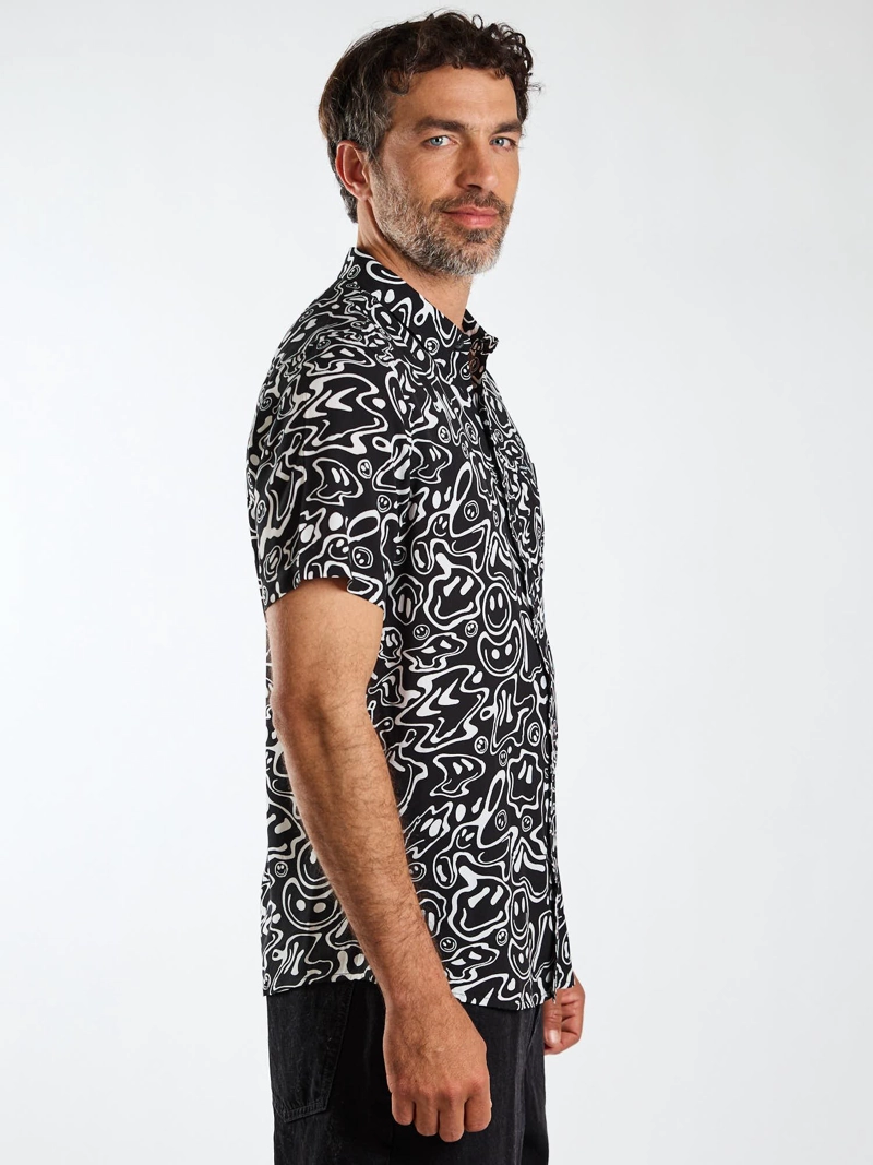 CAMISA MC HOLLOW MULTICOLOR HOMBRE VOLCOM - 3