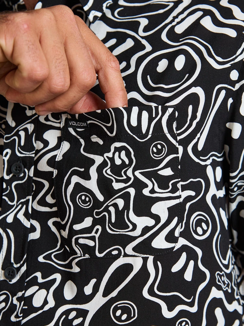 CAMISA MC HOLLOW MULTICOLOR HOMBRE VOLCOM - 5
