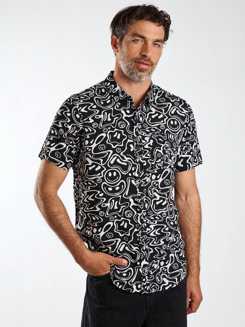 CAMISA MC HOLLOW MULTICOLOR HOMBRE VOLCOM - 6