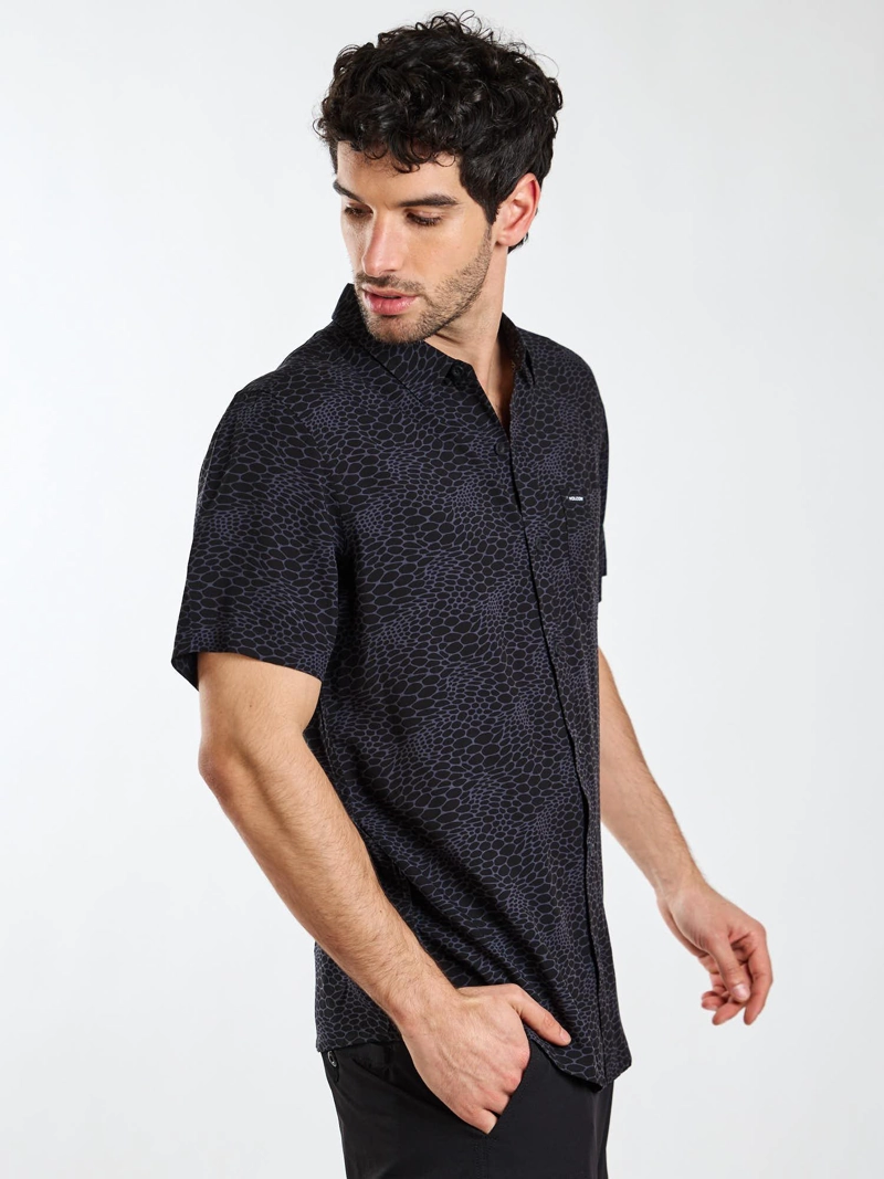 CAMISA MC MONOLITH MULTICOLOR HOMBRE VOLCOM - 3