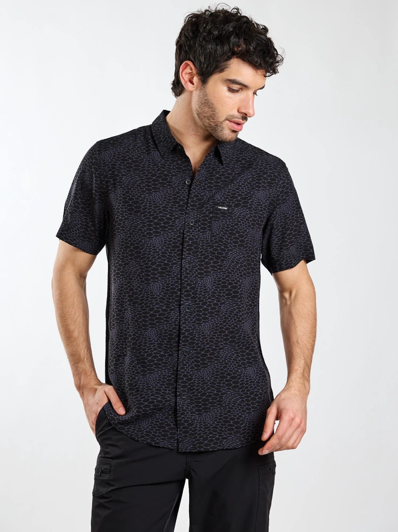 CAMISA MC MONOLITH MULTICOLOR HOMBRE VOLCOM - 6
