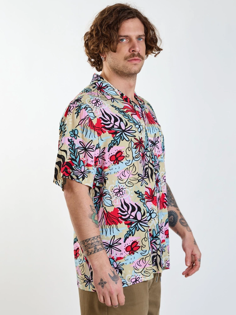 CAMISA MC RANSOM MULTICOLOR HOMBRE VOLCOM - 3