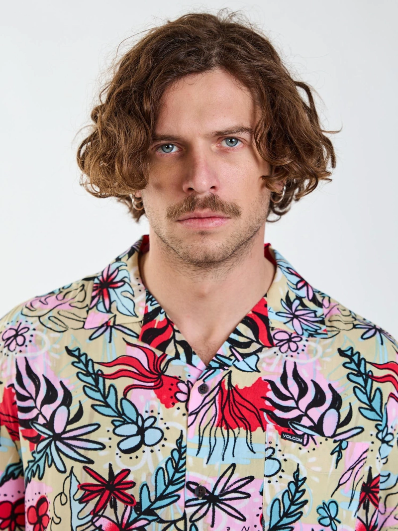 CAMISA MC RANSOM MULTICOLOR HOMBRE VOLCOM - 4