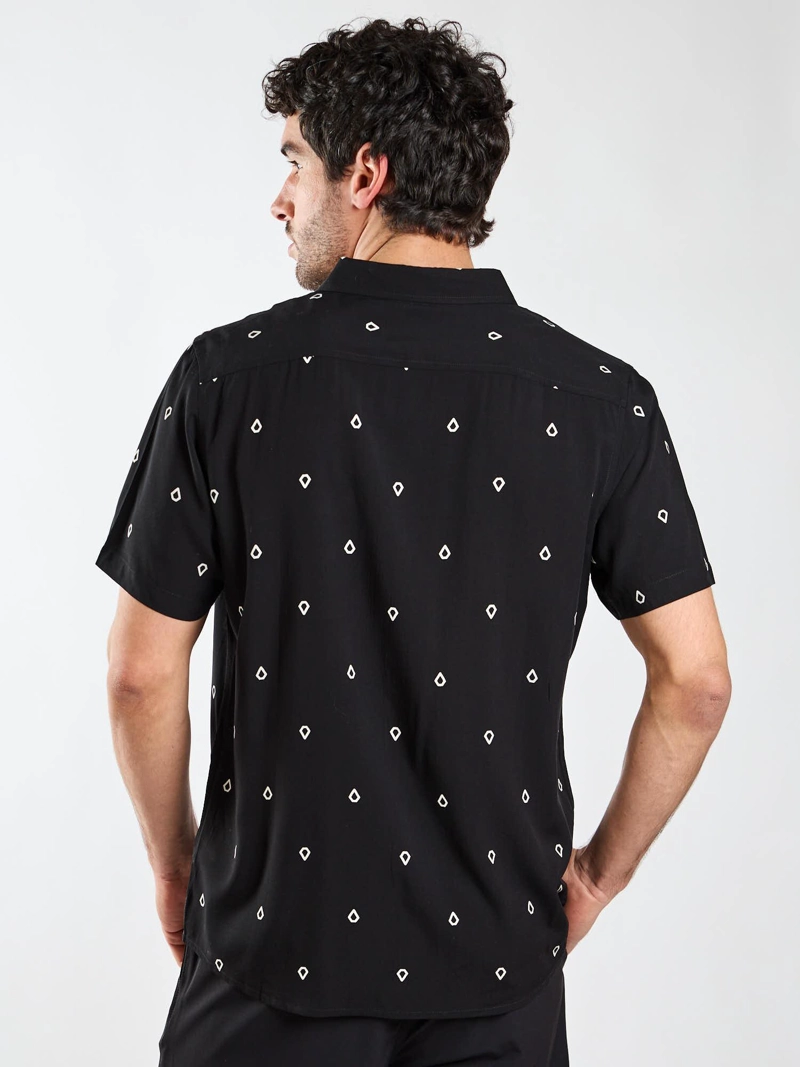 CAMISA MC VANDAL NEGRO HOMBRE VOLCOM - 2