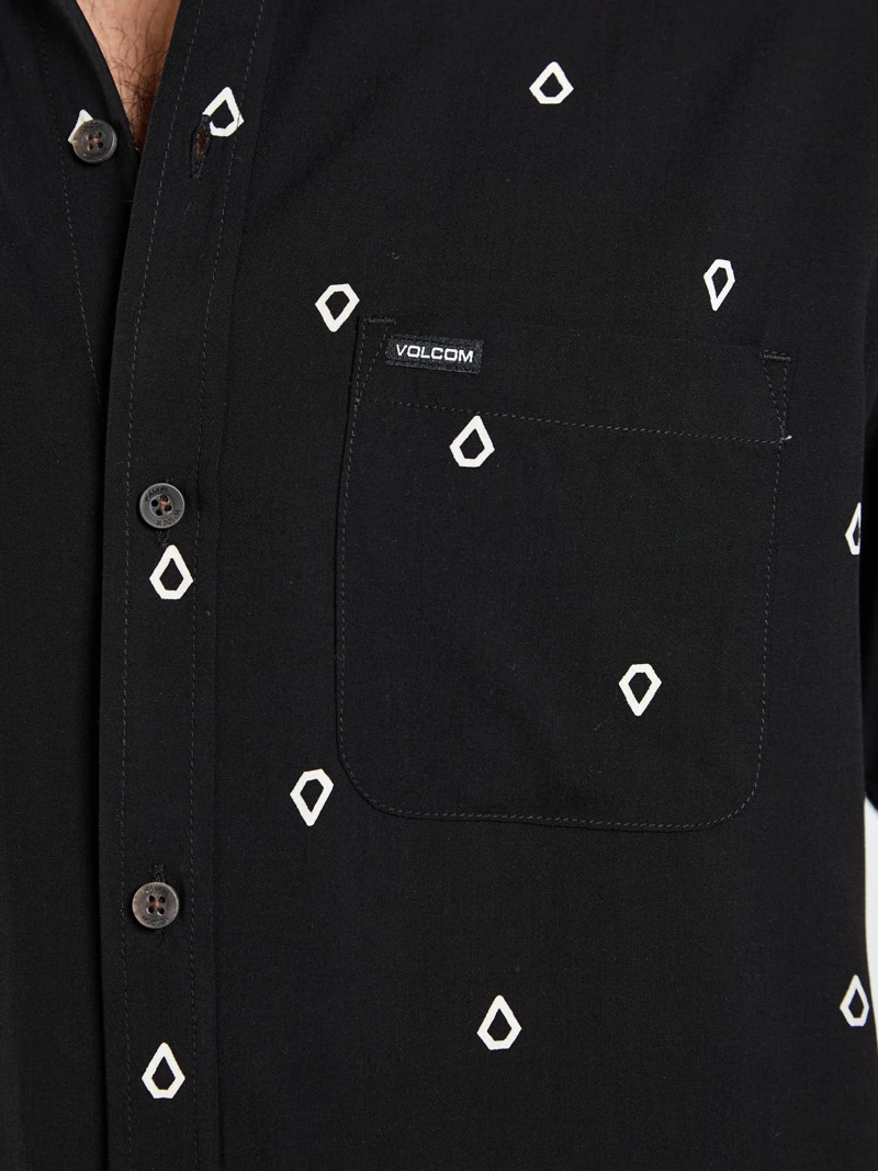 CAMISA MC VANDAL NEGRO HOMBRE VOLCOM - 5