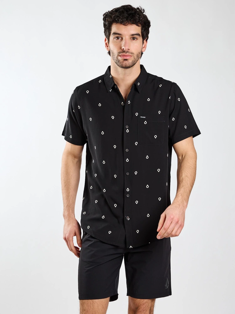 CAMISA MC VANDAL NEGRO HOMBRE VOLCOM - 6