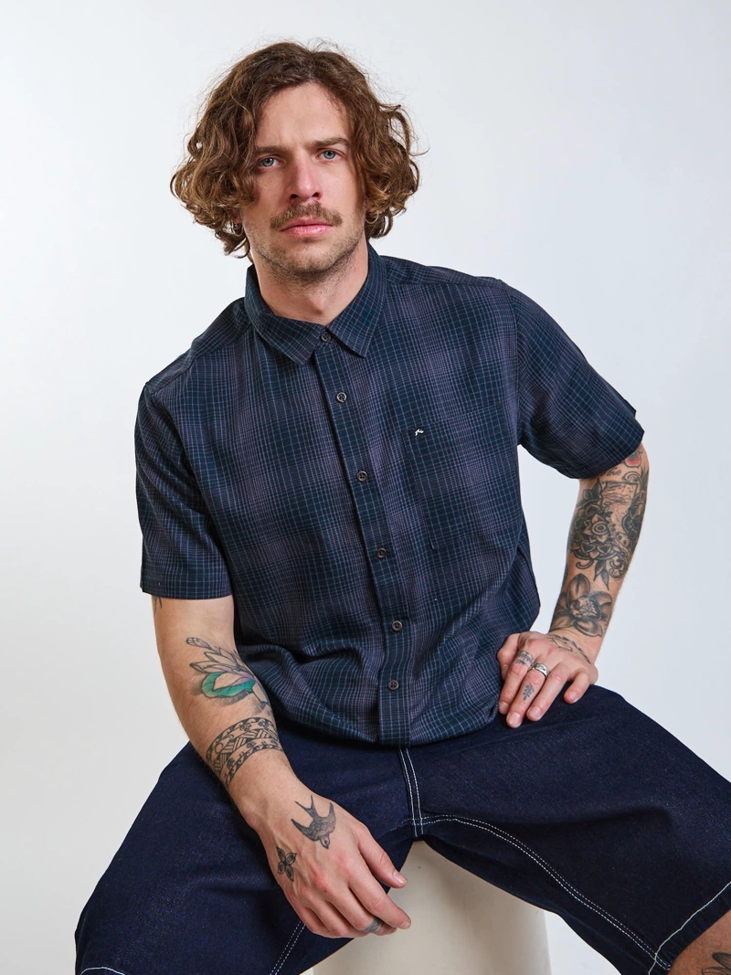 CAMISA MC SHOOK ONES MULTICOLOR HOMBRE RUSTY - 7